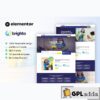 brighto cleaning service company elementor pro template kit