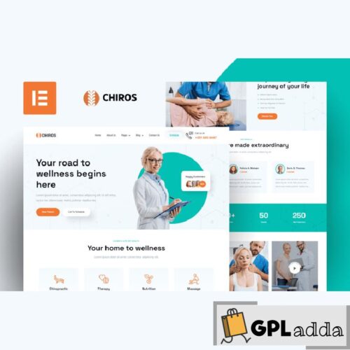 Chiros - Chiropractic Elementor Pro Template Kit