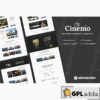 cinemo video streaming website elementor template kit