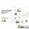 consultry business consulting elementor template kit