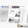 craftgrid creative agency portfolio elementor template kit