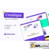 creatique digital marketing agency elementor template kit