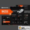 dazzle manufacturing factory elementor pro template kit