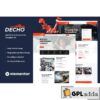 decho car repair mechanic elementor template kit