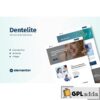 dentelite dentist dental clinic elementor template kit
