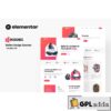 designes online design course elementor template kit