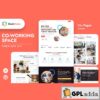 deskmates coworking space elementor template kit