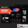dezain web design agency elementor pro template kit