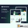 digipay online payment gateway fintech elementor template kit