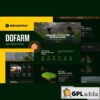 dofarm agriculture finance elementor pro template kit