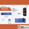 earlnapp online education app elementor template kit
