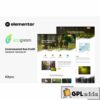 Ecogreen - Environmental Non Profit Elementor Template Kit