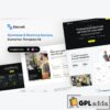 elecvolt electrician electrical services elementor template kit