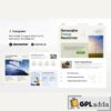 energreen renewable energy solar panel elementor template kit