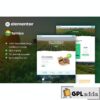 farmica agriculture organic farming elementor pro template kit