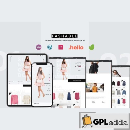 Fashable - Stylist eCommerce Elementor Template Kit