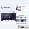 finest financial tax advisor elementor template kit