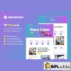 flexoria personal trainer fitness elementor template kit