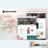 florize florist flower boutique elementor template kit