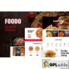 foodo fast food pizza elementor template kit