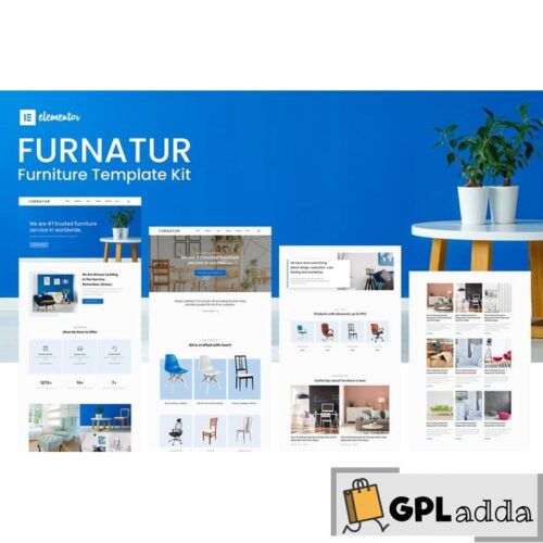 Furnatur - Furniture eCommerce Elementor Template Kit