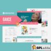 gaice ice cream shop elementor template kit