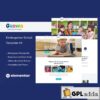 gaowa kindergarten school elementor template kit