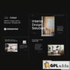 Indoor - Dark Interior Design & Architecture Agency Elementor Template Kit