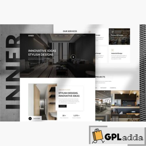 Inner - Interior Design & Architecture Template Kit