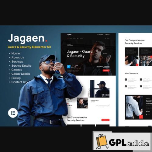 Jagaen - Guard & Security Service Template Kits