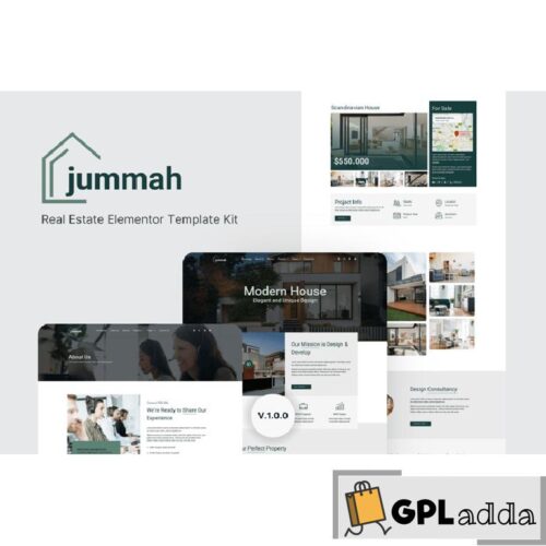 Jummah - Real Estate Elementor Template Kit