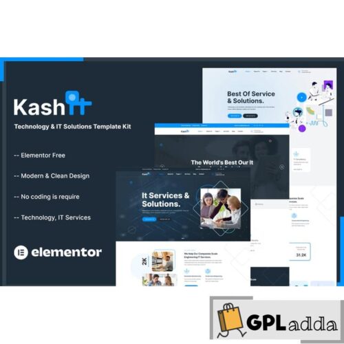 Kashit - Technology & IT Solutions Template Kit