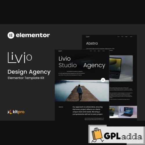 Livio - Design Agency Elementor Template Kit