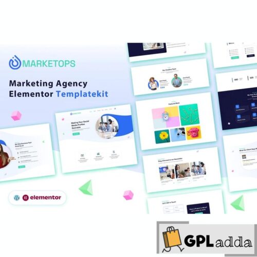 MARKETOPS - Marketing Elementor Template Kit