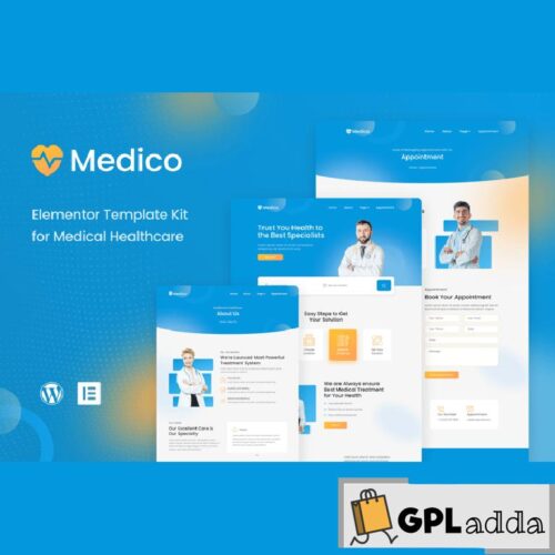 Medico - Medical & Healthcare Elementor Template Kit