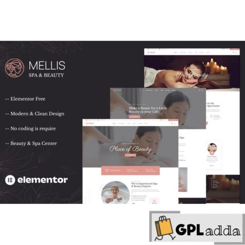 Mellis - Beauty & Spa Elementor Template Kit