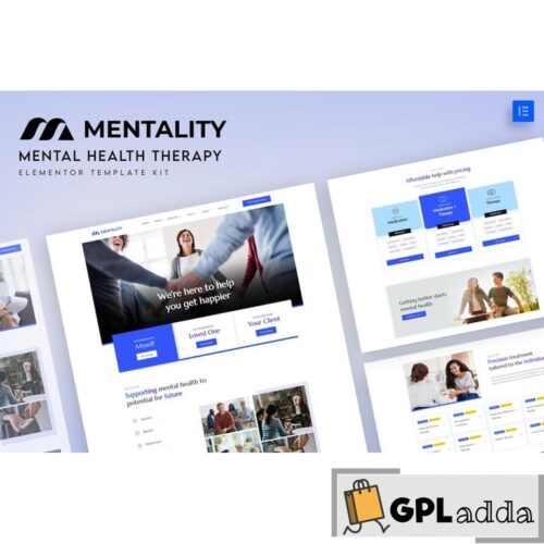 Mentality - Mental Health Therapy Elementor Template Kit