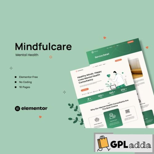 Mindfulcare - Mental Health Consultant Template Kits