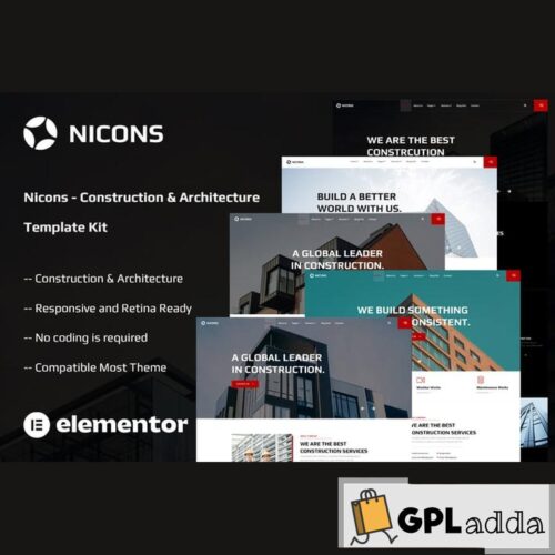 Nicons - Construction & Architecture Template Kit