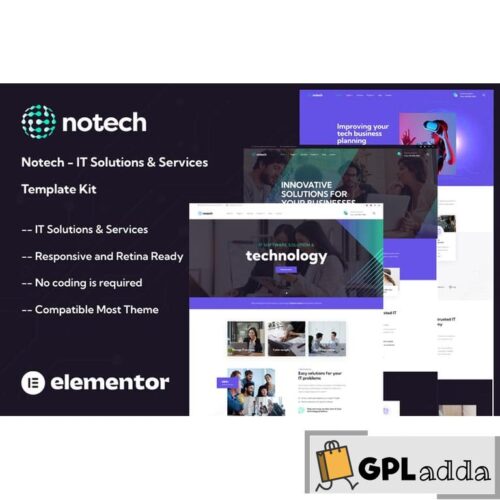 Notech - IT Solutions & Services Template Kit