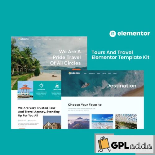 Ntarah - Tours & Travel Elementor Template Kit