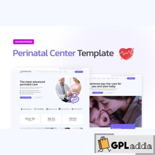 Omnicare - Reproductive & Perinatal Center Elementor Pro Template Kit