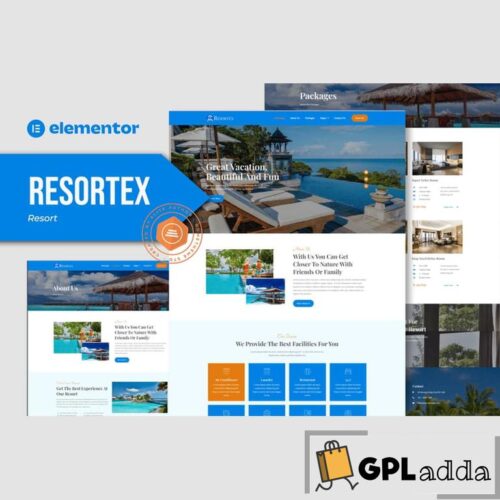 Resortex - Hotel & Resort Elementor Pro Template Kit