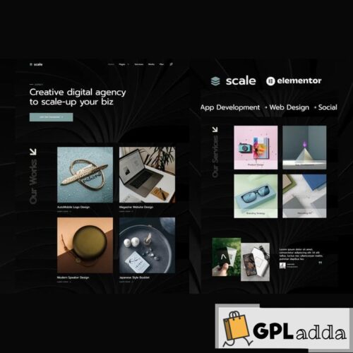 Scale - Creative Agency Elementor Template Kit