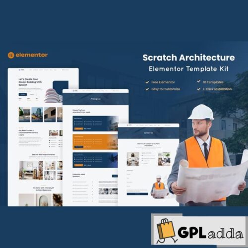 Scratch - Architecture Company Elementor Template Kit