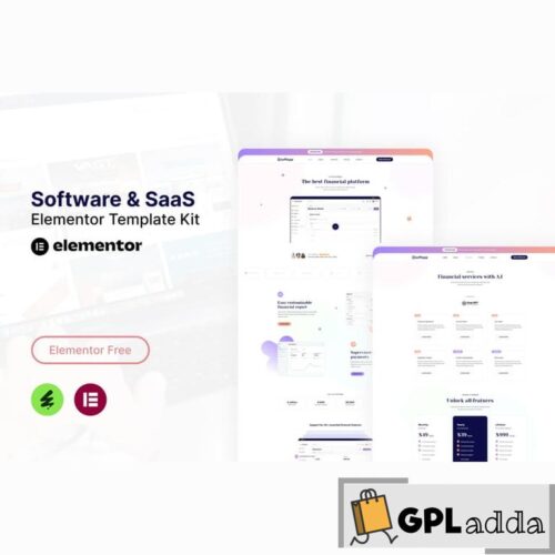 Softapp - Software & SaaS Elementor Template Kit