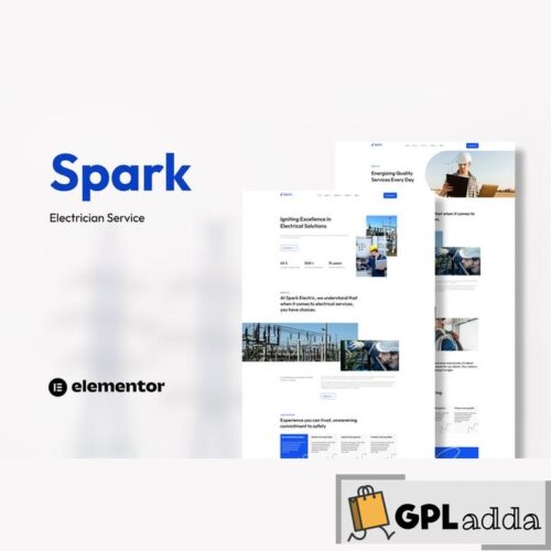 Spark - Electrician Service Elementor Template Kit