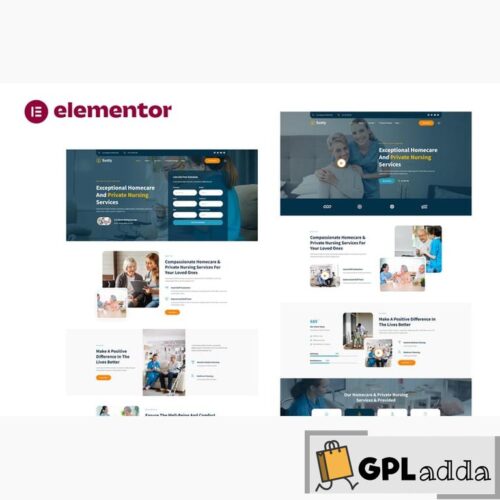 Susty - Homecare & Private Nursing Services Elementor Template Kit