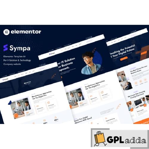 Sympa - IT Solutions & Technology Elementor Template Kit