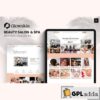 glowskin beauty salon spa elementor template kit